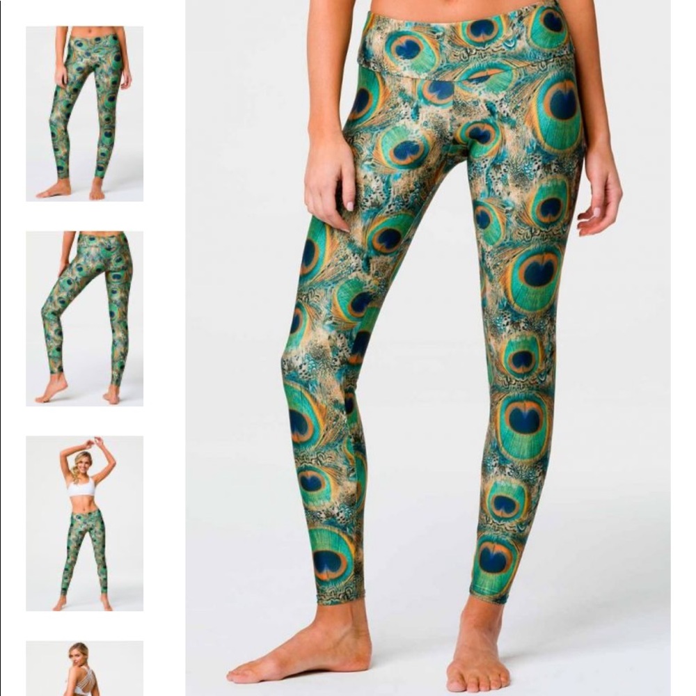 Onzie peacock leggings